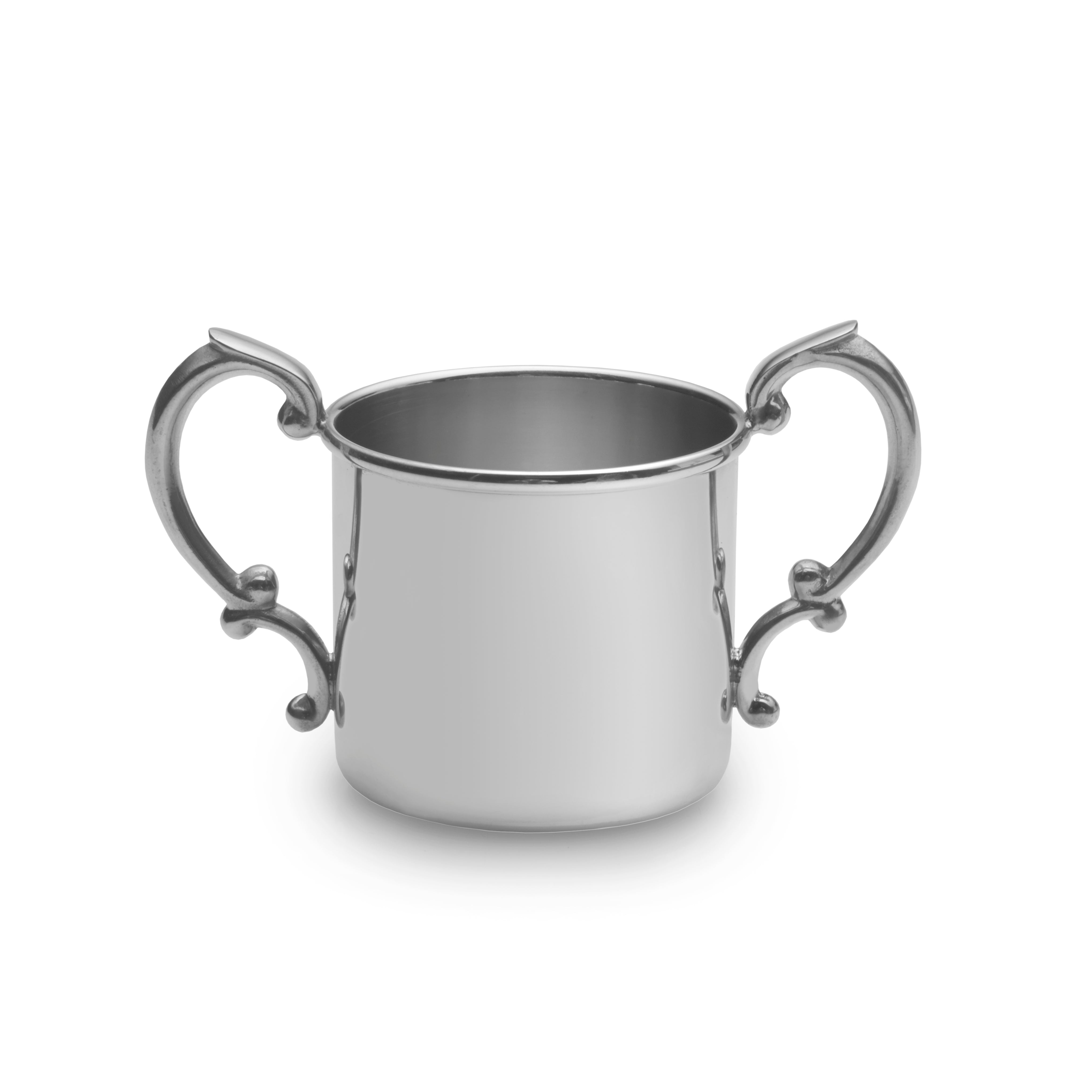 Pewter Double Handle Baby Cup