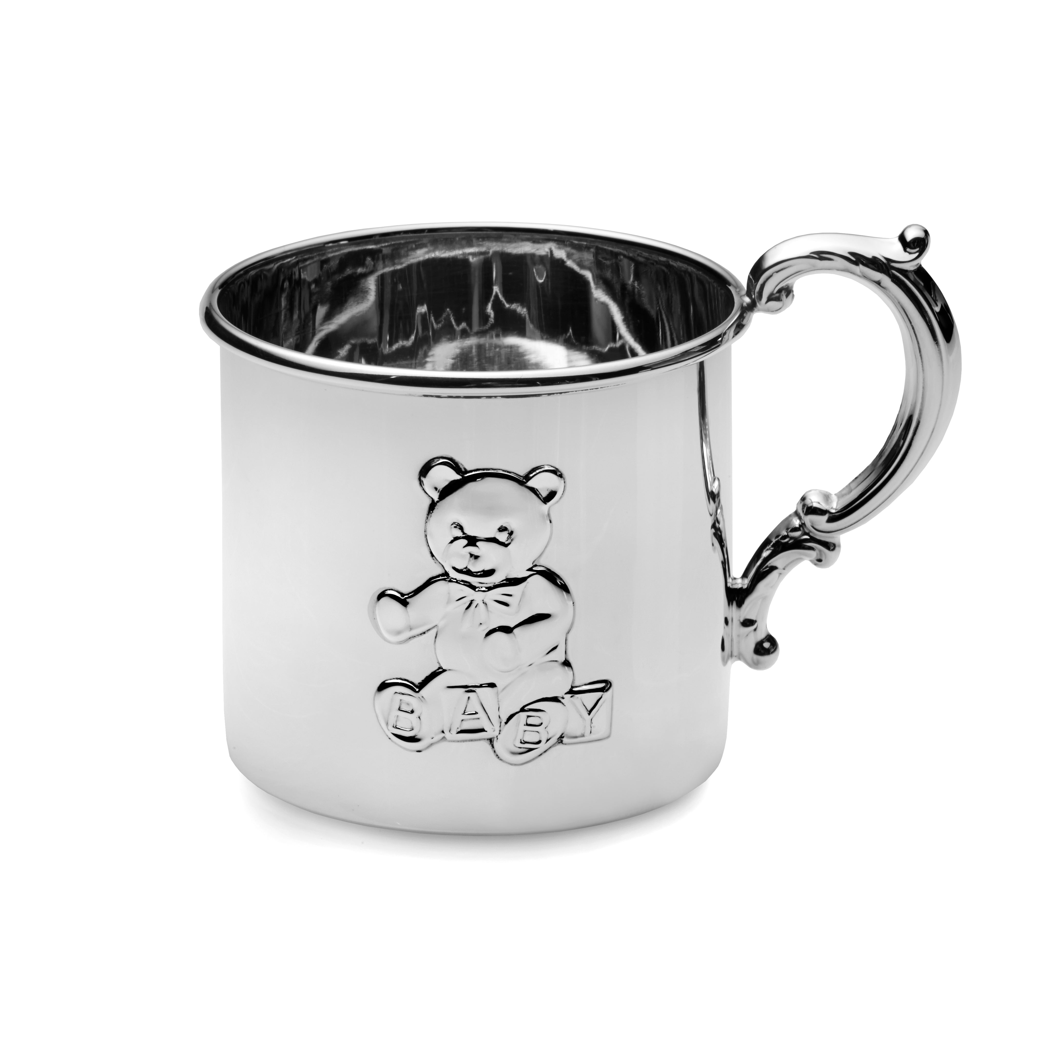 Sterling Teddy Bear Baby Cup