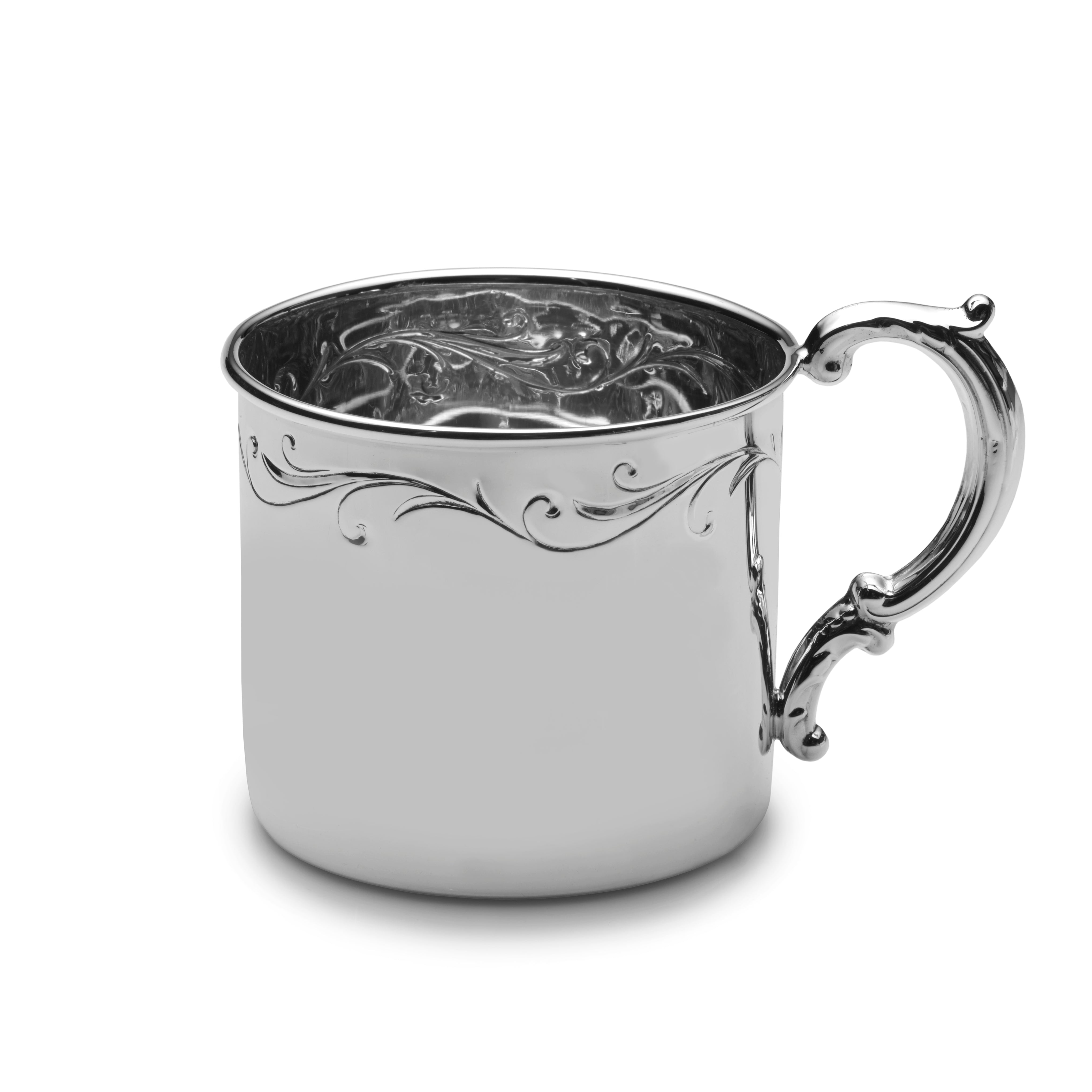 Sterling Floral Design Baby Cup