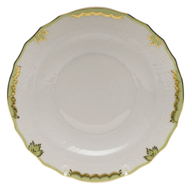 Herend Princess Victoria Green Salad Plate 7.5"d - Green