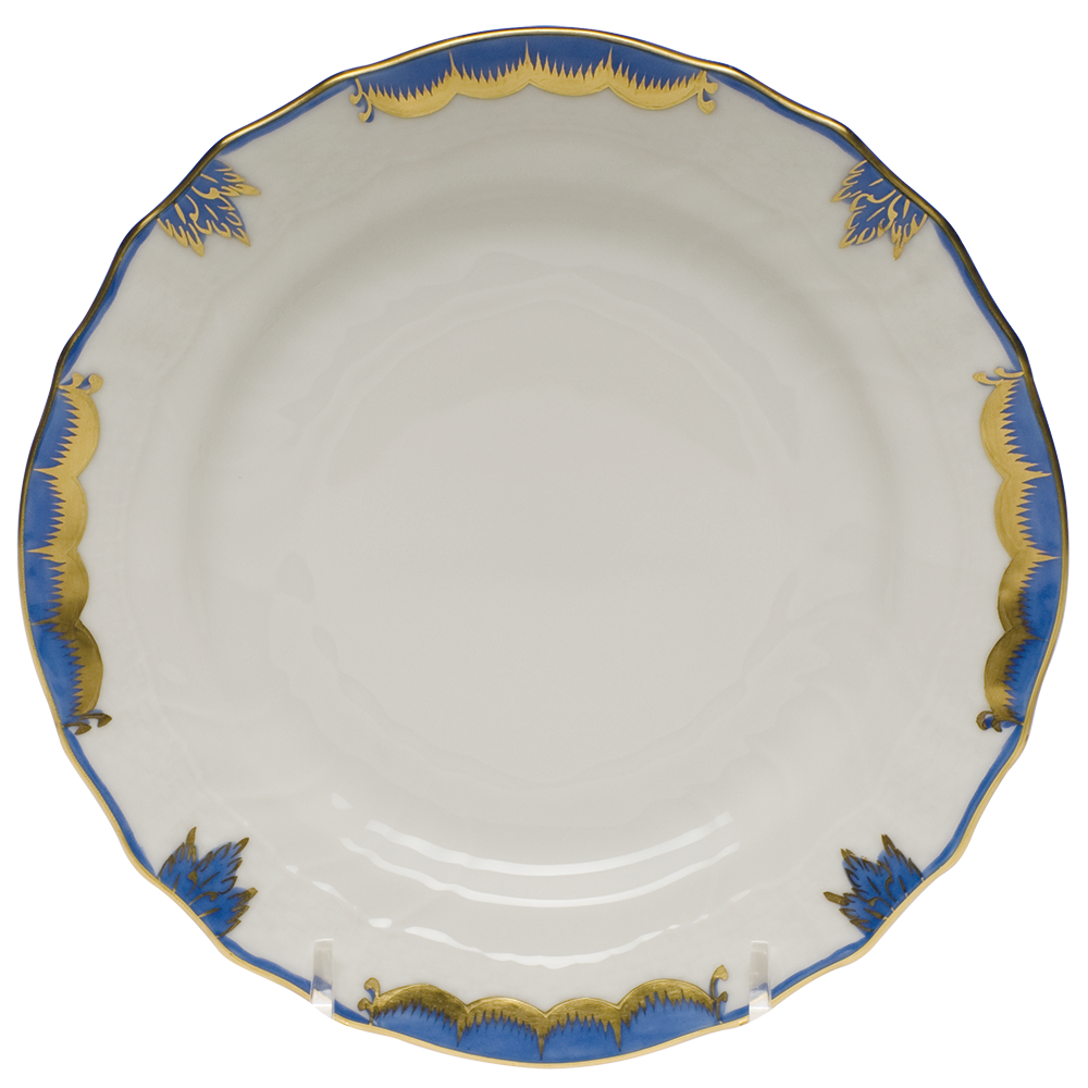 Princess Victoria Blue Bread And Butter Plate 6"d - Blue