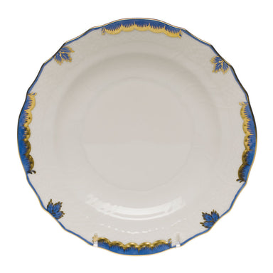 Herend Princess Victoria Blue Salad Plate 7.5"d - Blue