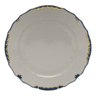 Herend Princess Victoria Blue Service Plate 11"d - Blue