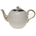 Herend Princess Victoria Blue Tea Pot W/rose (36 Oz) 5.5"h - Blue