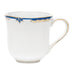 Herend Princess Victoria Blue Mug (10 Oz) 3.5"h - Blue