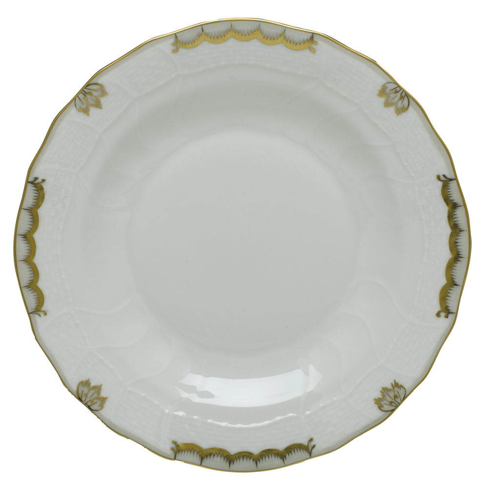 Princess Victoria Gray Dessert Plate 8.25"d