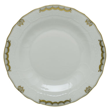 Herend Princess Victoria Gray Dessert Plate 8.25"d - Gray