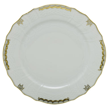 Herend Princess Victoria Gray Service Plate 11"d - Gray