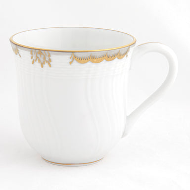 Herend Princess Victoria Gray Mug (10 Oz) 3.5"h - Gray