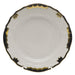 Herend Princess Victoria Black Bread And Butter Plate 6"d - Black