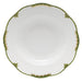 Herend Princess Vict Dark Green Rim Soup Plate 8"d - Dark Green