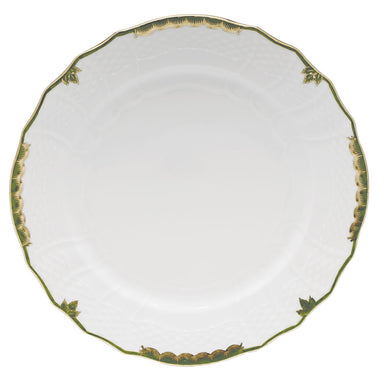 Herend Princess Vict Dark Green Service Plate 11"d - Dark Green