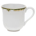 Herend Princess Vict Dark Green Mug (10 Oz) 3.5"h - Dark Green