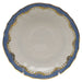 Herend White W/blue Border Canton Saucer 5.5"d - Blue