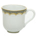 Herend White W/gray Border Mug (10 Oz) 3.5"h - Gray