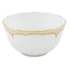 Herend Golden Elegance Round Bowl (3.5 Pt) 7.5"d