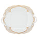 Herend Golden Elegance Square Cake Plate W/handles 9.5"sq
