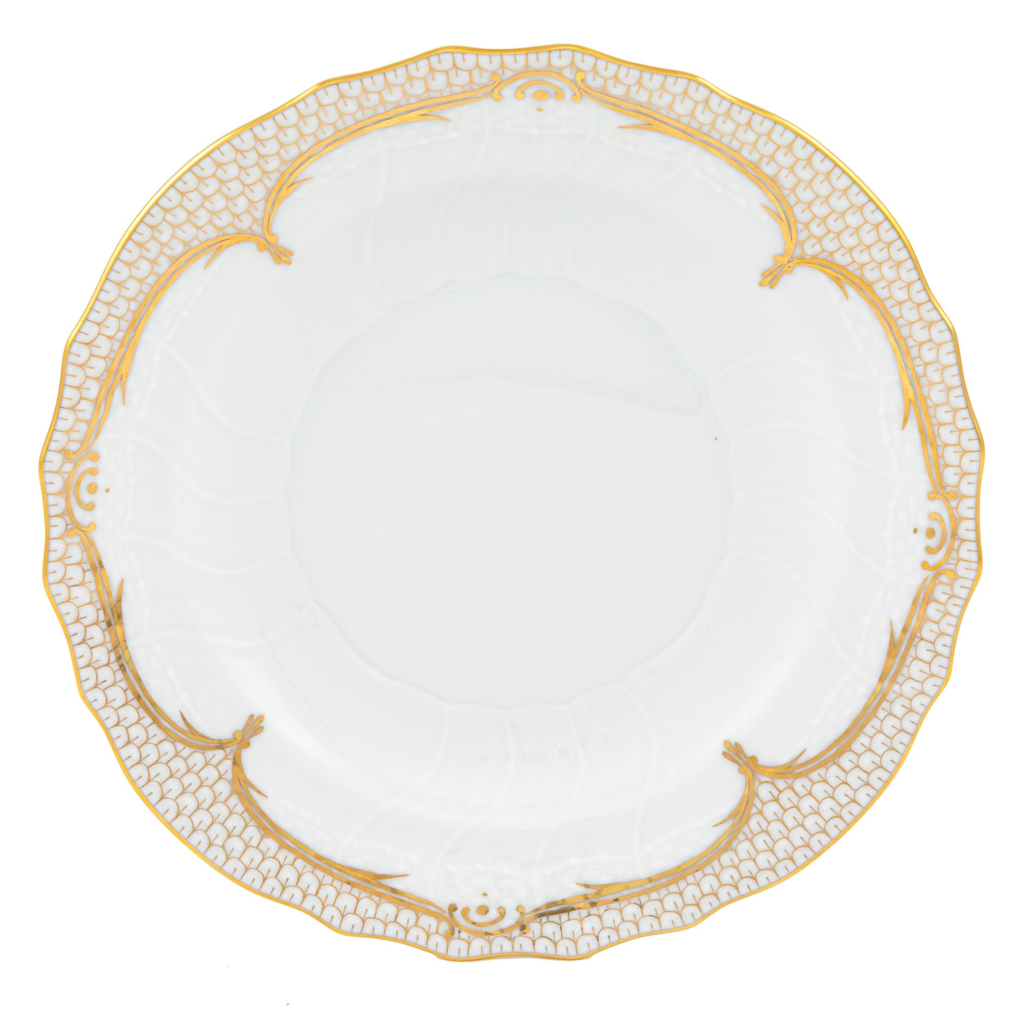 Herend Golden Elegance Salad Plate 7.5"d