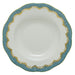 Herend A-etqh Rim Soup Plate 8"d - Turquoise