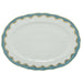 Herend A-etqh Platter 15"l X 11.5"w - Turquoise