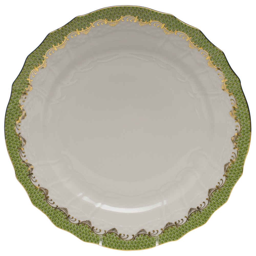 Fish Scale Evergreen Service Plate