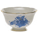 Herend Chinese Bouquet Blue Open Sugar Bowl  3"d 1.5"h - Blue