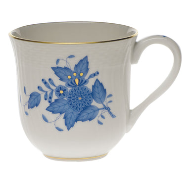 Herend Chinese Bouquet Blue Mug  (10 Oz) 3.5"h - Blue