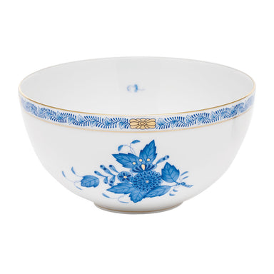 Herend Chinese Bouquet Blue Small Bowl 3"h X 5.75"d - Blue