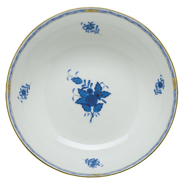 Herend Chinese Bouquet Blue Medium Bowl 9.5"d