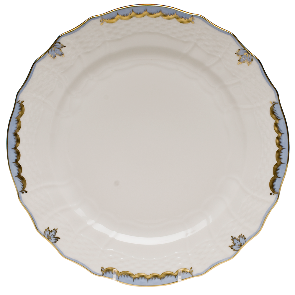 Princess Victoria Light Blue Service Plate 11"d