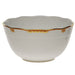 Herend Princess Victoria Rust Round Bowl (3.5 Pt) 7.5"d - Rust