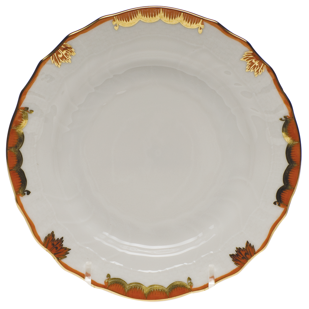 Princess Victoria Rust Bread And Butter Plate 6"d