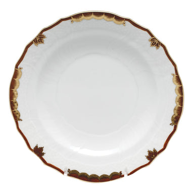 Herend Princess Vict Brown Salad Plate 7.5"d - Brown