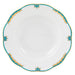 Herend A-bgntq1 Rim Soup Plate 8"d - Turquoise