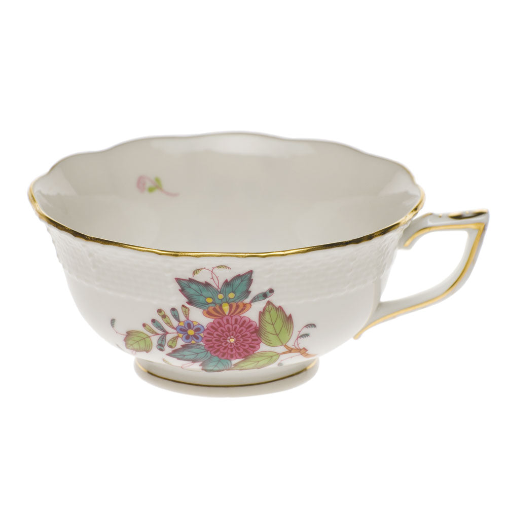 Herend Chinese Bouquet Multicolor Tea Cup  (8 Oz) - Multicolor