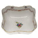 Herend Chinese Bouquet Multicolor Square Salad Bowl  10"sq - Multicolor