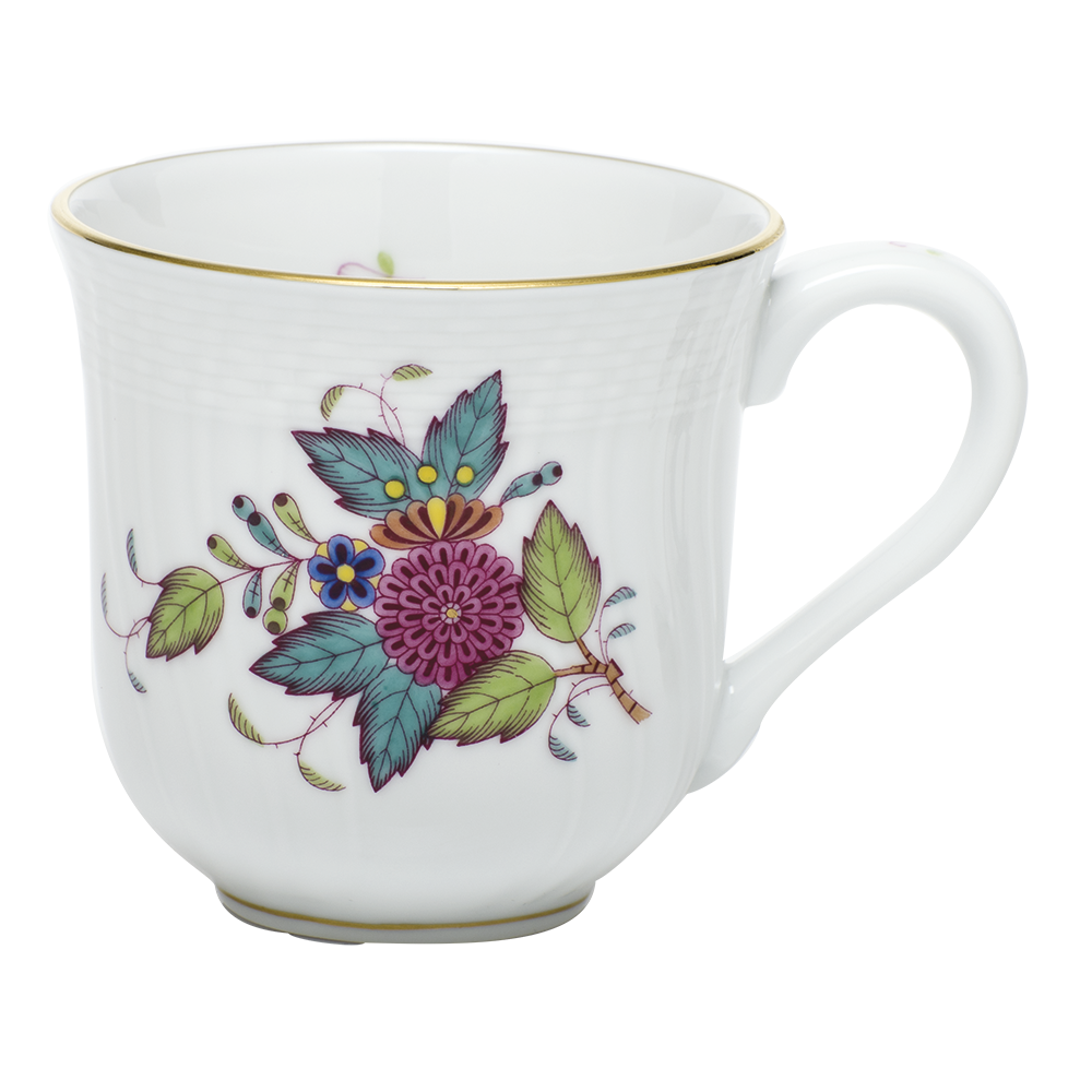 Chinese Bouquet Multicolor Mug (10 Oz) 3.5"h