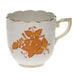 Herend Chinese Bouquet Rust After Dinner Cup (3 Oz) - Rust