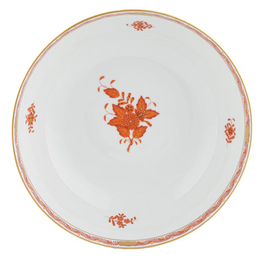 Herend Chinese Bouquet Rust Medium Bowl 9.5"d