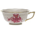 Herend Chinese Bouquet Raspberry Tea Cup  (8 Oz) - Raspberry