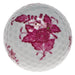 Herend Chinese Bouquet Raspberry Golf Ball 1.75"d - Raspberry