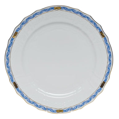 Herend Chinese Bqt Garland Blue Service Plate 11"d - Blue