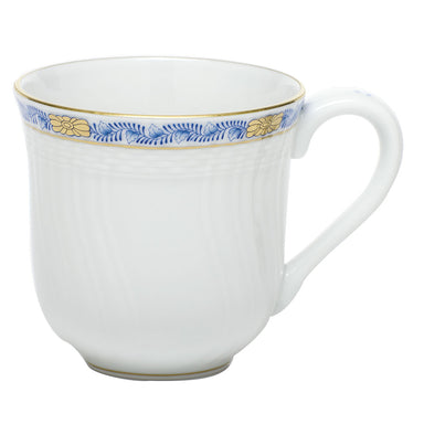 Herend Chinese Bqt Garland Blue Mug (10 Oz) 3.5"h - Blue