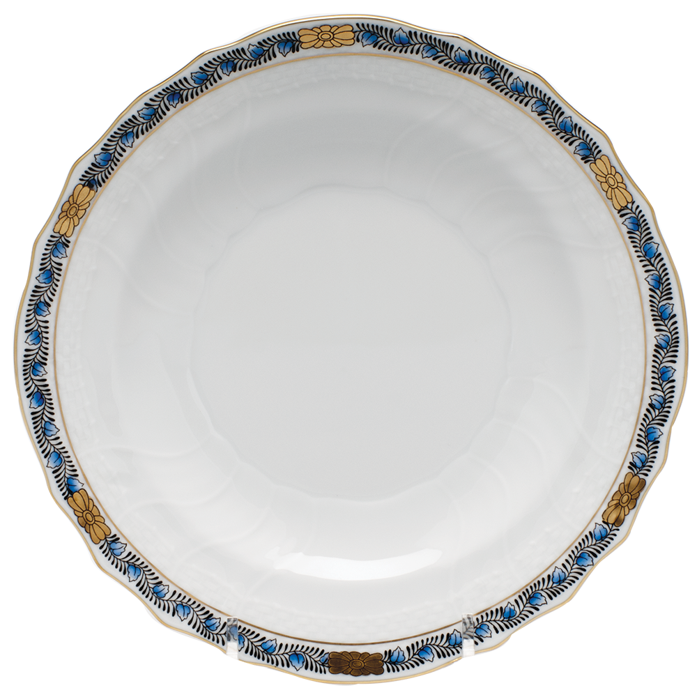 Chinese Bouquet Garland Sapphire Salad Plate