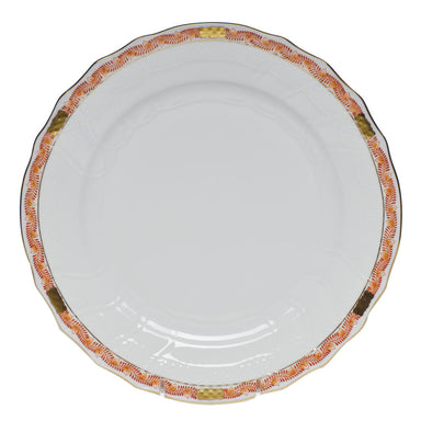 Herend Chinese Bqt Garland Rust Dinner Plate 10.5"d - Rust