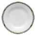 Herend Chinese Bqt Garland Black Dessert Plate 8.25"d - Black