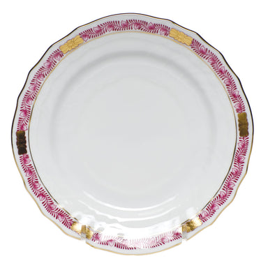 Herend Chinese Bqt Garland Pink Bread And Butter Plate 6"d - Raspberry