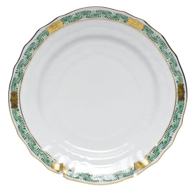 Herend Chinese Bqt Garland Green Bread And Butter Plate 6"d - Green