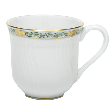 Herend Chinese Bqt Garland Green Mug (10 Oz) 3.5"h - Green