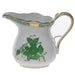 Herend Chinese Bouquet Green Creamer  (6 Oz) 3.5"h - Green
